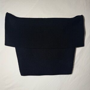 Sculpt Knit Off-shoulder Top